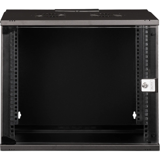 Шафа настінна Digitus 9U SOHO Pro 19" 540*400*460мм(Ш*Г*В), black (DN-49205) - зображення 4