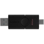 USB флеш накопичувач Kingston 64GB DataTraveler Duo USB 3.2 Gen1/Type-C (DTDE/64GB) - зменшене зображення 3
