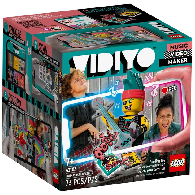Конструктор LEGO VIDIYO Бітбокс Панка пірата (43103) - изображение 1