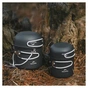 Набір туристичного посуду Naturehike NH18T018-G, алюміній, 2 каструлі, 2 кришки (6927595785515) - зменшене зображення 10