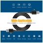 Дата кабель USB 3.0 AM/AM 2.0m 5Gbps black Essager (EXCAA-YTD01) - уменьшенное изображение 6