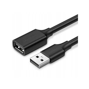 Дата кабель USB 2.0 AM/AF 2.0m US103 Black Ugreen (10316) зображення 1