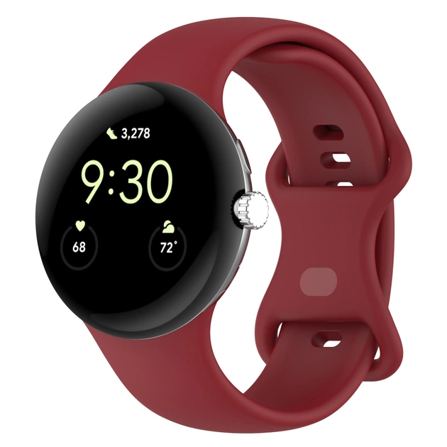 Ремінець до смарт-годинника Armorstandart Google Pixel Watch / Watch 2 / Watch 3 41 mm Red (ARM75437) - зображення 1
