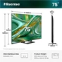 Телевізор Hisense 75E8S - зменшене зображення 8