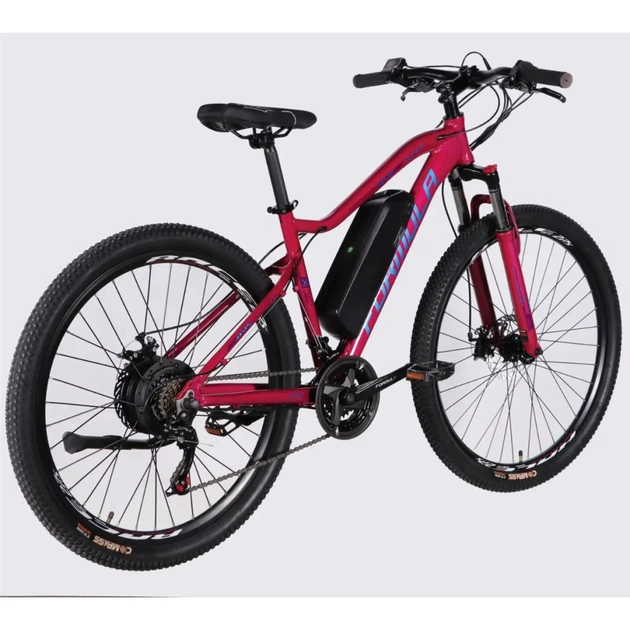 Електровелосипед Formula 27.5" eALPINA DD FR рама-17" 36B 12.5А*г 500Вт 2026 рожево-синій (ELB-FR-27.5-046) - picture 3