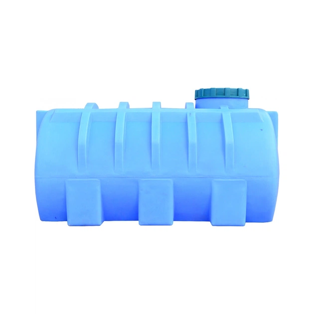 Ємність для води Пласт Бак горизонтальна харчова 750 л синя (12466) - picture 3