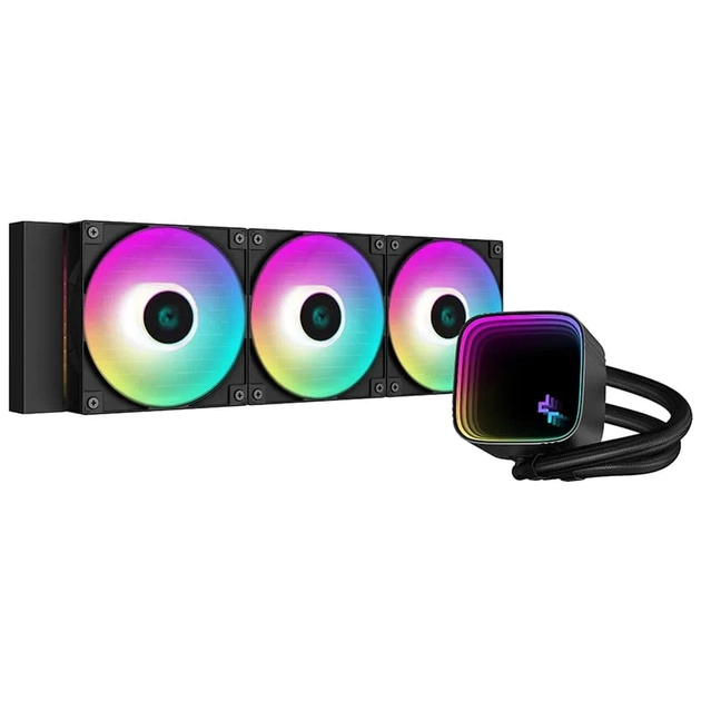 Система рідинного охолодження Deepcool LS720 SE Black (R-LS720-BKAMMM-G-1) - изображение 1