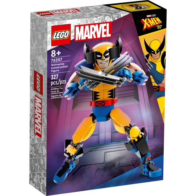 Конструктор LEGO Marvel Фігурка Росомахи для складання 327 деталей (76257) - зображення 1