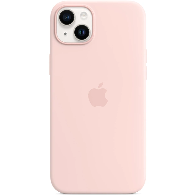 Чохол до мобільного телефона Apple iPhone 14 Plus Silicone Case with MagSafe - Chalk Pink,Model A2911 (MPT73ZE/A) - изображение 1