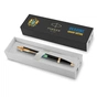 Ручка кулькова Parker IM 17 UKRAINE Black GT BP Герб України син-жовтий (22032_T0076u) - зменшене зображення 4