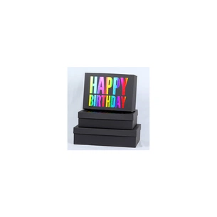 Подарочная коробка Buromax 3 шт с глитером (BM.233355) изображение 1