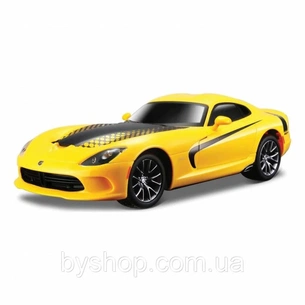 Машина Maisto 2013 SRT Viper GTS жовтий . Світло і звук (1:24) (81222 yellow) зображення 1