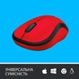 Мишка Logitech M220 Silent Red (910-004880) - зменшене зображення 4