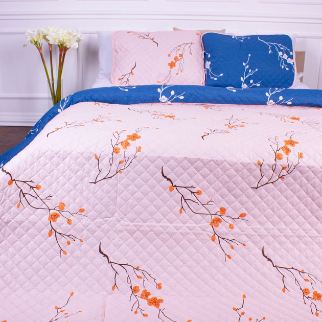 Покривало MirSon набір Color Fun Line №7123 Kamica 150х210 + наволочка 50х70 (2200006075325) - изображение 1