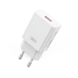 Мережевий зарядний пристрій XO L127 (1USB, 3А) QC 3.0 White (L127.white) - зменшене зображення 4