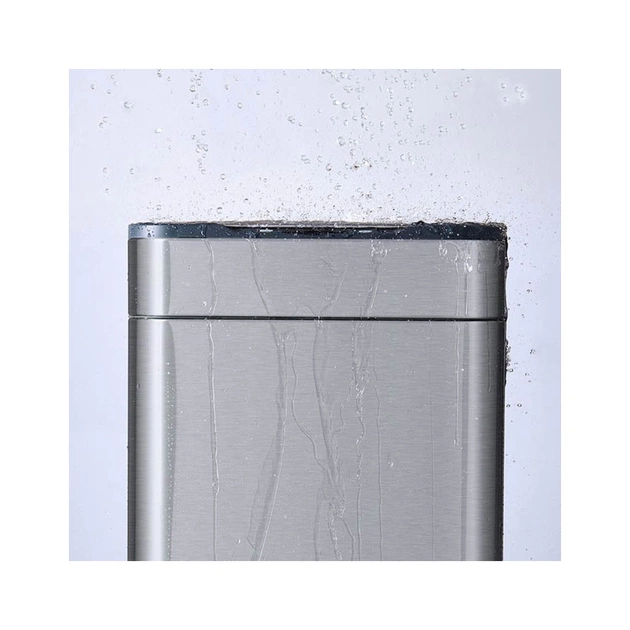 Контейнер для сміття JAH Сенсорний на ніжках Срібний металік 40 л (20255) - picture 6