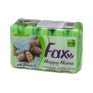 Твердое мыло Fax Happy Home Зеленое 5 х 60 г (8690506456726) изображение 1