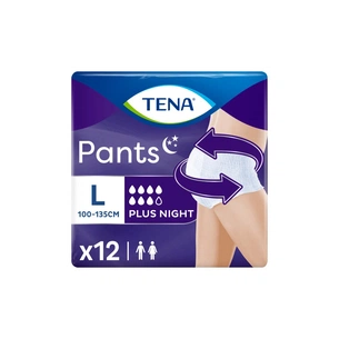 Підгузки для дорослих Tena Pants Plus Night Труси нічні розмір Large 12 шт (7322540839920) зображення 1