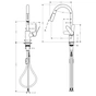 Мийка кухонна Hansgrohe S520-F480 + зміш. Focus M41 (43358600) - зменшене зображення 8