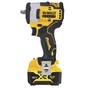 Гайковерт DeWALT 12V XR Li-lon, безщітковий, 338 Нм, 2x5Ah, кейс TSTAK (DCF903P2) - зменшене зображення 2