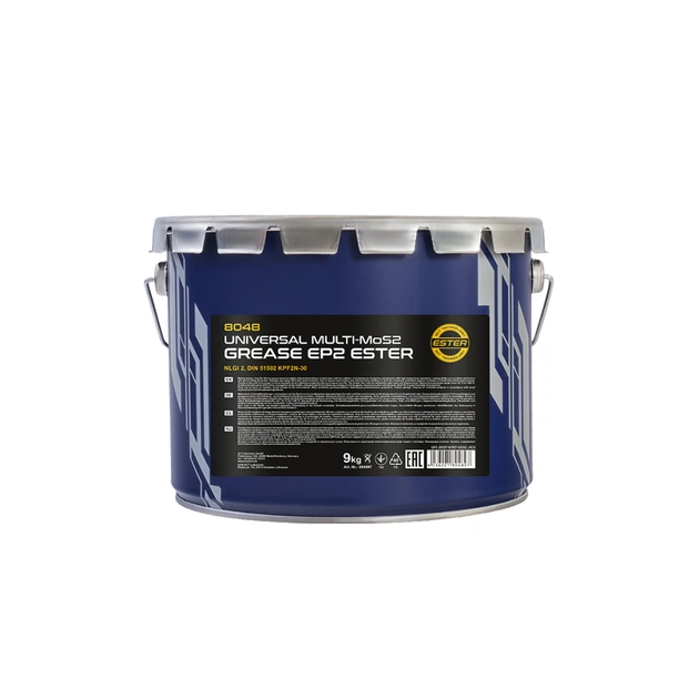 Мастило автомобільне Mannol EP-2 Multi-MoS2 (9kg) (8048) - изображение 1