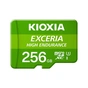 Карта пам'яті Kioxia 256GB microSDXC class 10 UHS-I U3 V30 Exceria High Endurance (LMHE1G256GG2) - зменшене зображення 1