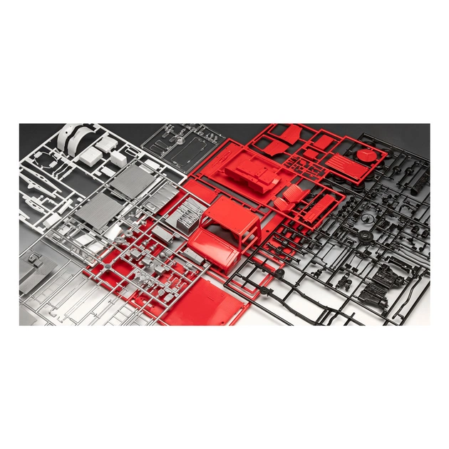 Збірна модель Revell Пожежна машина Unimog U1300L TLF 8/18 рівень 5 масштаб 1:24 (RVL-07512) - picture 7