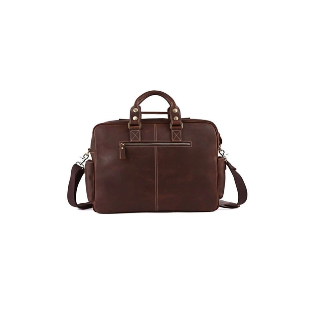 Сумка Vintage Шкіряна Коричнева (14075) - зображення 5