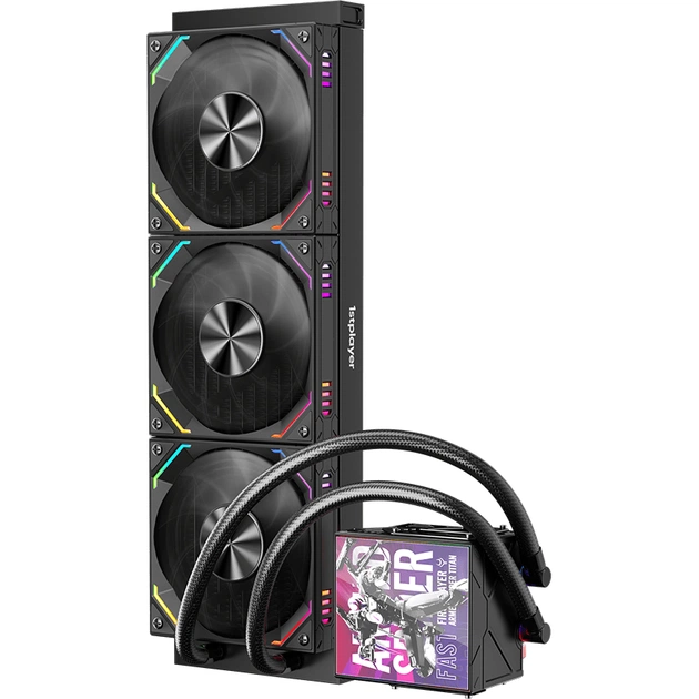 Система водяного охлаждения 1stPlayer FT-360 Black - изображение 1