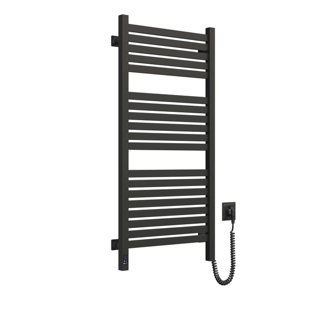 Сушарка для рушників Navin Авангард Х 1000х480 Wi-Fi правобічна чорний муар (12-272055-4810) - зображення 6