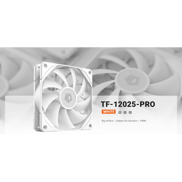 Кулер до корпусу ID-Cooling TF-12025-PRO WHITE - зображення 7