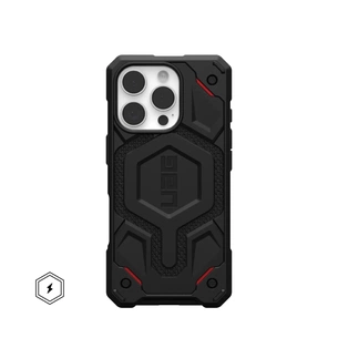 Чохол до мобільного телефона UAG iPhone 16 Pro Monarch Pro Magsafe Kevlar Black (114456113940) зображення 1