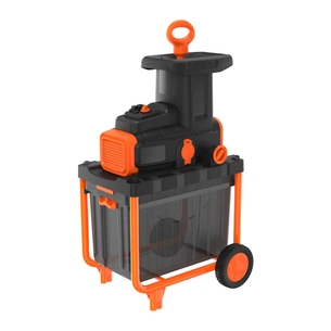 Садовий подрібнювач Black&Decker 2.8 кВт, макс. 45 мм, фреза, 45 л (BEGAS5800) зображення 1