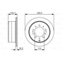 Гальмівний диск Bosch 0 986 479 R15 - зменшене зображення 5
