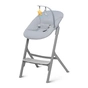 Стілець для годування Kinderkraft з шезлонгом Igee Calmee Cloudy Grey (5902533919109) - зменшене зображення 3