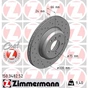 Гальмівний диск ZIMMERMANN 150.3482.52 - зменшене зображення 1