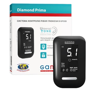 Глюкометр Gamma Prima (7640143656103) зображення 1
