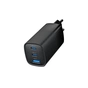 Зарядний пристрій Gembird USB-A + 2xType-C (PD18W + QC3.0 27W) black (TA-UC-PDQC65-01-BK) - зменшене зображення 4