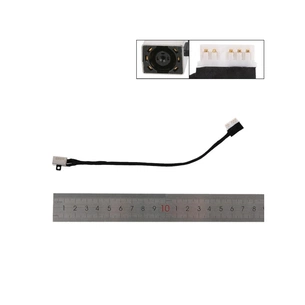 Роз'єм живлення ноутбука з кабелем Dell PJ1053 (4.5mm x 3.0mm + center pin), 6(5)-pin, 14 см (A49118) зображення 1