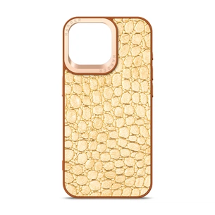 Чохол до мобільного телефона Harder Crocosaur Apple iPhone 15 Pro Max Beige (ARM76709) зображення 1
