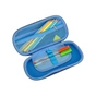 Пенал Cool For School Об'ємний 3D 1 відділення Блакитний (QT-5645-Blue) - зменшене зображення 2