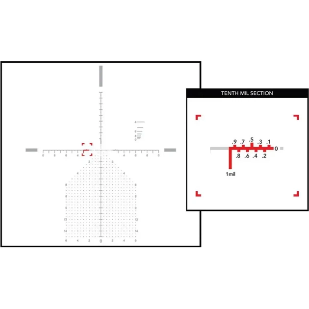 Оптичний приціл Primary Arms PLx 6-30x56 FFP сітка ACSS Athena BPR MIL з підсвічуванням (610073) - picture 10