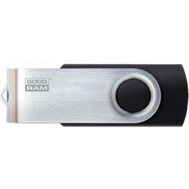 USB флеш накопичувач Goodram 32GB Twister Black USB 3.0 (PD32GH3GRTSKR9) - изображение 1