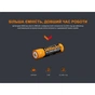 Акумулятор Fenix 18650 3400 mAh micro usb зарядка (ARB-L18-3400U) - зменшене зображення 10