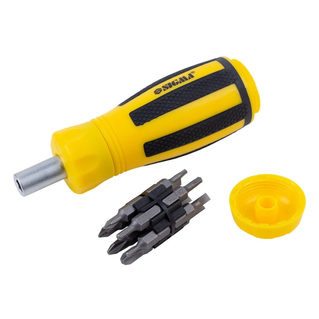 Набір викруток Sigma з реверсом c бітами 12шт CrV (4001831) - picture 4