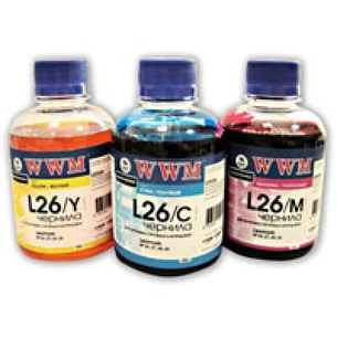 Чорнило WWM Lexmark 26/27(10N0026/0227) Yellow (L26/Y) зображення 1