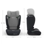 Автокресло Kinderkraft i-Spark 2 Plus i-Size Grey (KCISPA02GRYPL00) (5902533931484) - уменьшенное изображение 10
