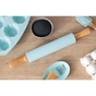 Качалка Ardesto Tasty baking 43,5 см Silicon/Wood Tiffany Blue (AR2323T) - уменьшенное изображение 2