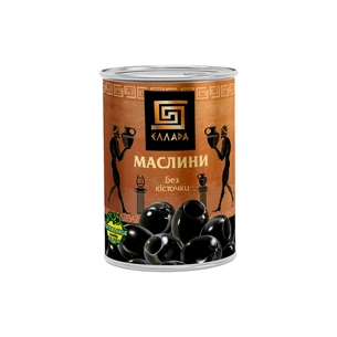 Овочева консервація Ellada Маслини без кісточки 420 мл ж/б ключ (5202152520114) picture 1