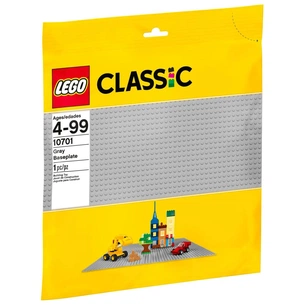 Конструктор LEGO Classic Будівельна пластина сірого кольору (10701) зображення 1